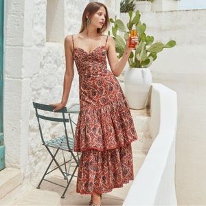 Eddy Aesthetic - Helen Tiered Maxi Dress